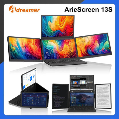 Adreamer Portable Tri-Screen Monitor