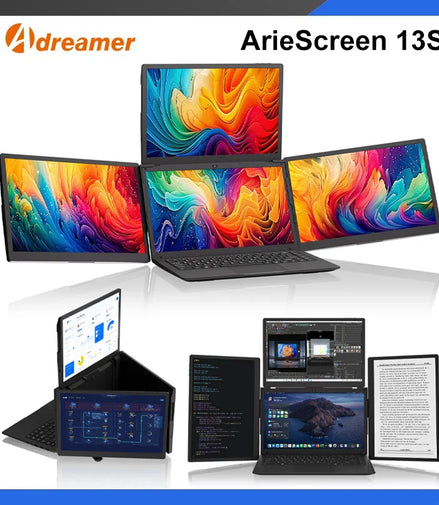 Adreamer Portable Tri-Screen Monitor