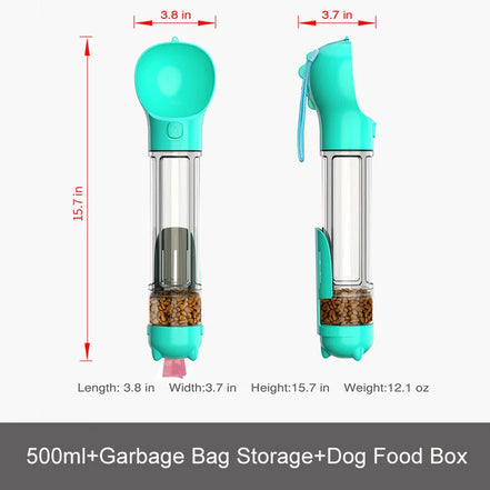 Portable 3 in 1 Dog Water Bottle - Promo Pro Store