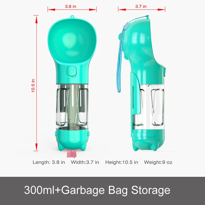 Portable 3 in 1 Dog Water Bottle - Promo Pro Store
