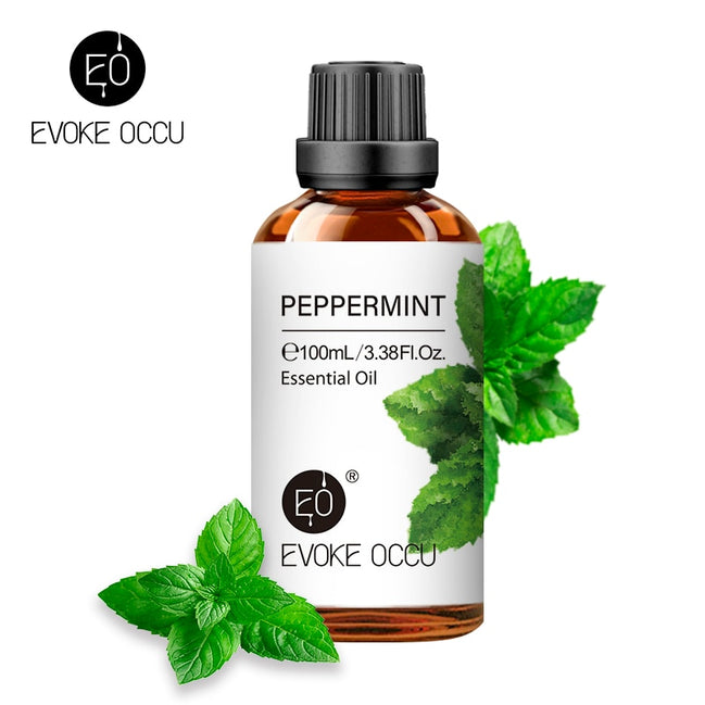100ML Essential Oils for Diffuser Humidifier Aroma Oil Vanilla Eucalyptus Jasmine Rose Lavender Rosemary Peppermint Tea Tree - Promo Pro Store