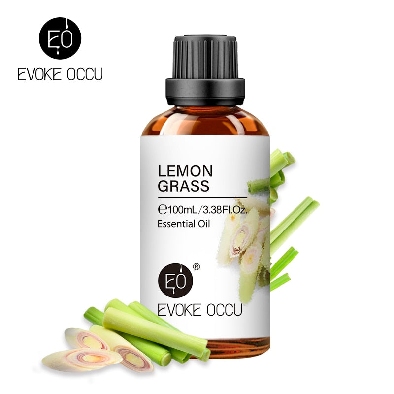 100ML Essential Oils for Diffuser Humidifier Aroma Oil Vanilla Eucalyptus Jasmine Rose Lavender Rosemary Peppermint Tea Tree - Promo Pro Store