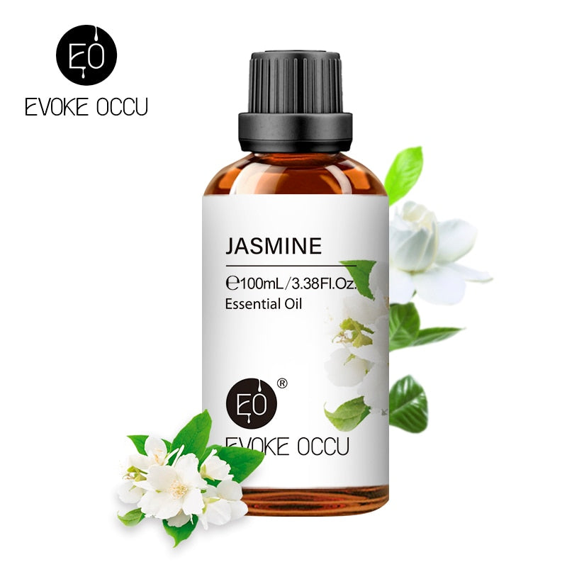 100ML Essential Oils for Diffuser Humidifier Aroma Oil Vanilla Eucalyptus Jasmine Rose Lavender Rosemary Peppermint Tea Tree - Promo Pro Store
