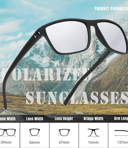KINGSEVEN Fashion Polarized Sunglasses