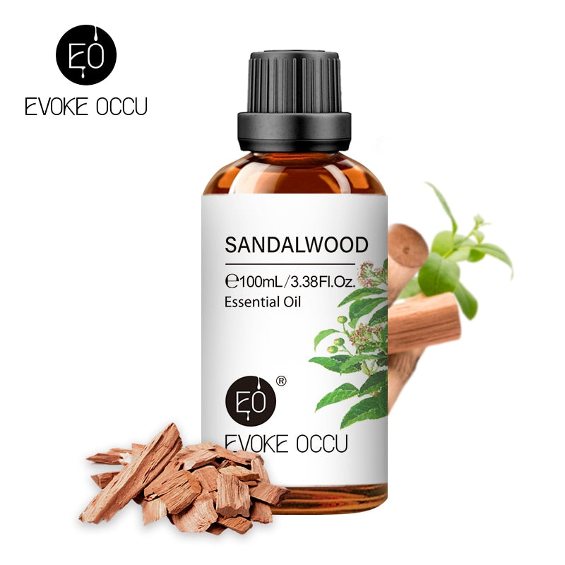 100ML Essential Oils for Diffuser Humidifier Aroma Oil Vanilla Eucalyptus Jasmine Rose Lavender Rosemary Peppermint Tea Tree - Promo Pro Store